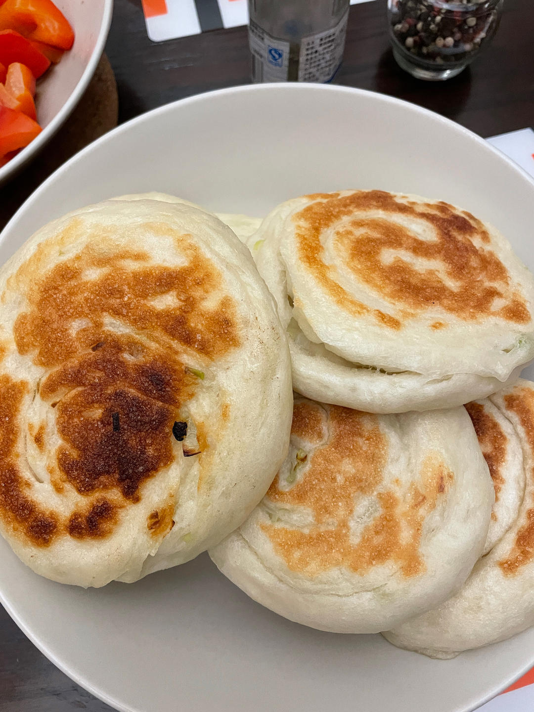 发面葱油酥饼