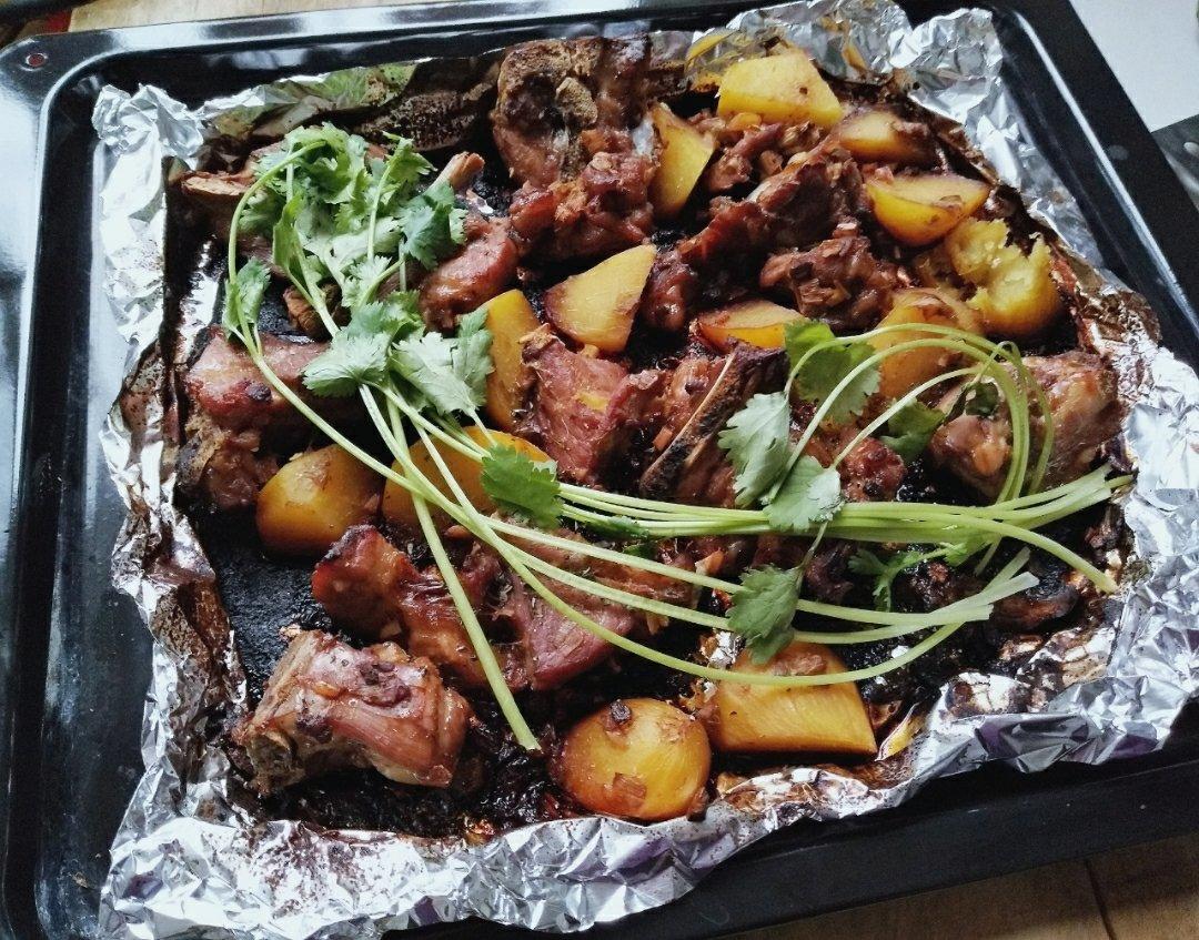 锡纸烤排骨