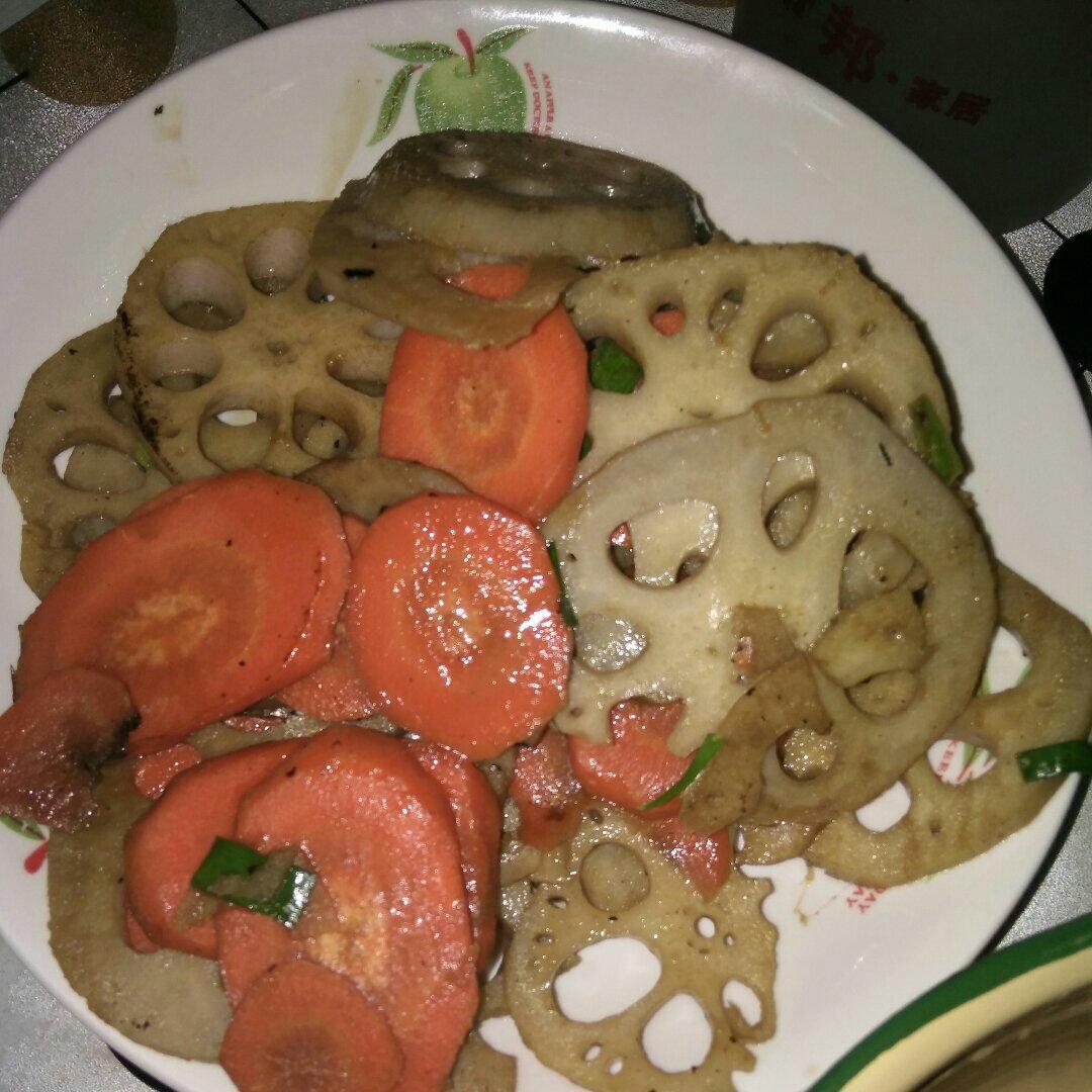 素炒藕片