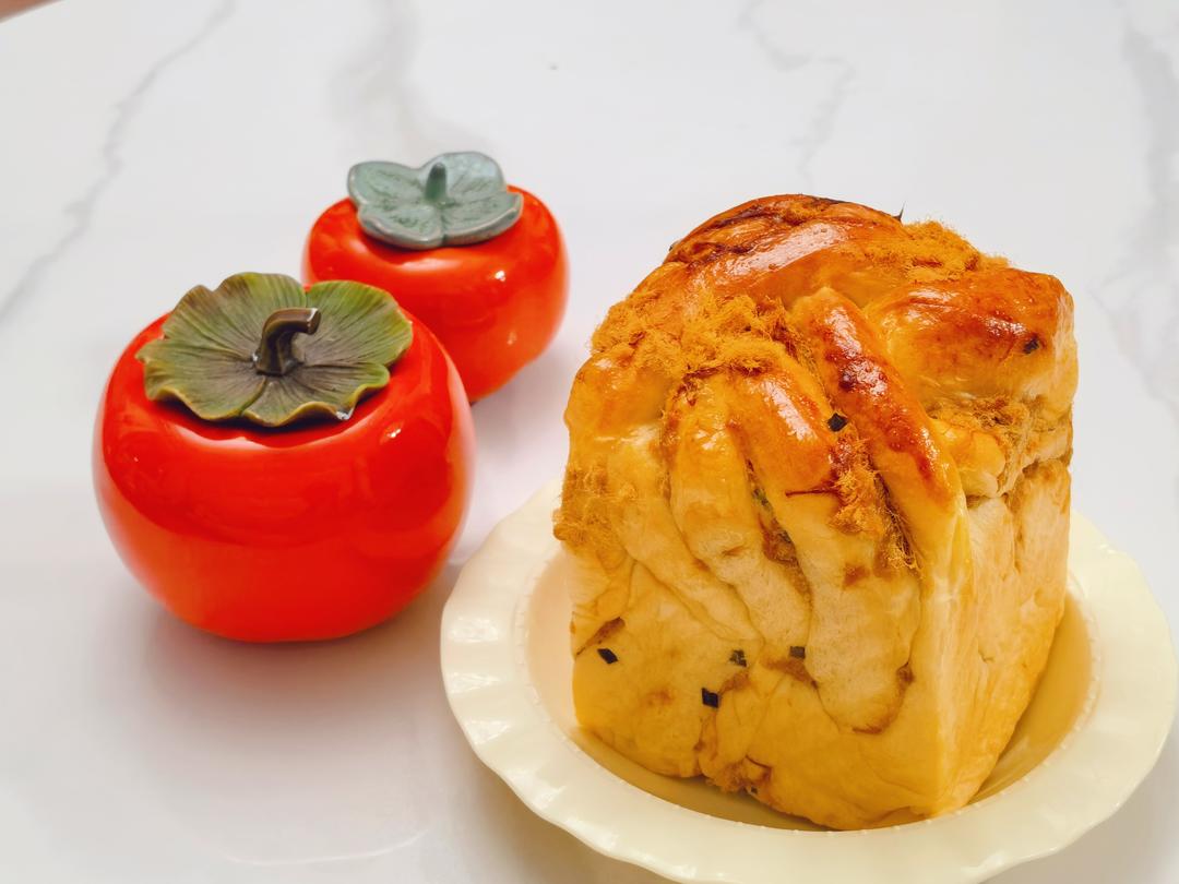 香葱肉松吐司🍞，一口爱上！(小美版)