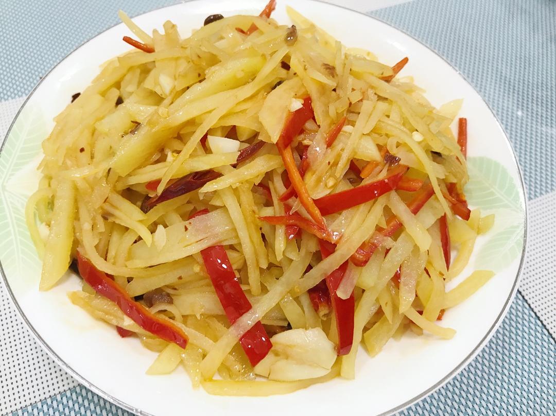 家常菜 酸辣土豆丝