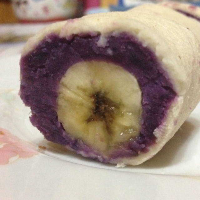 香蕉吐司卷
