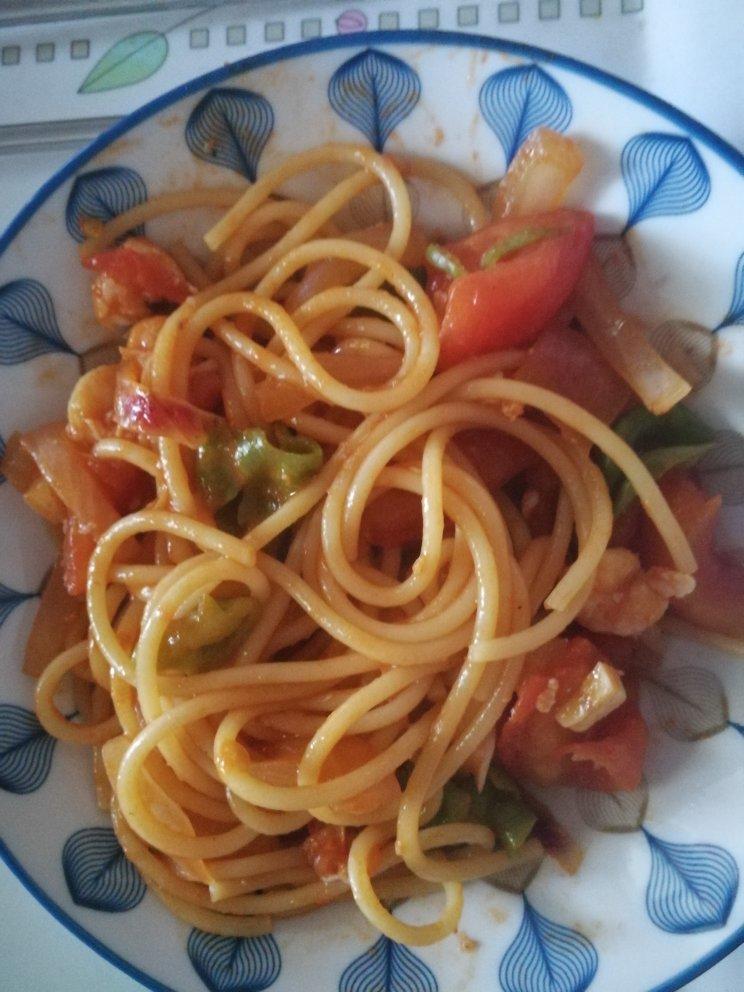 西班牙风情海鲜意面
