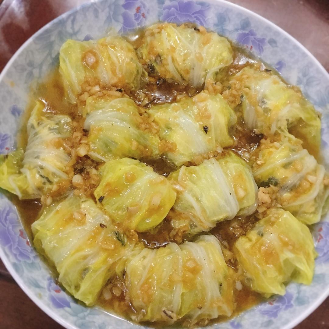 肉酿白菜卷