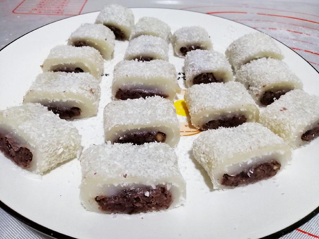 豆沙糯米卷