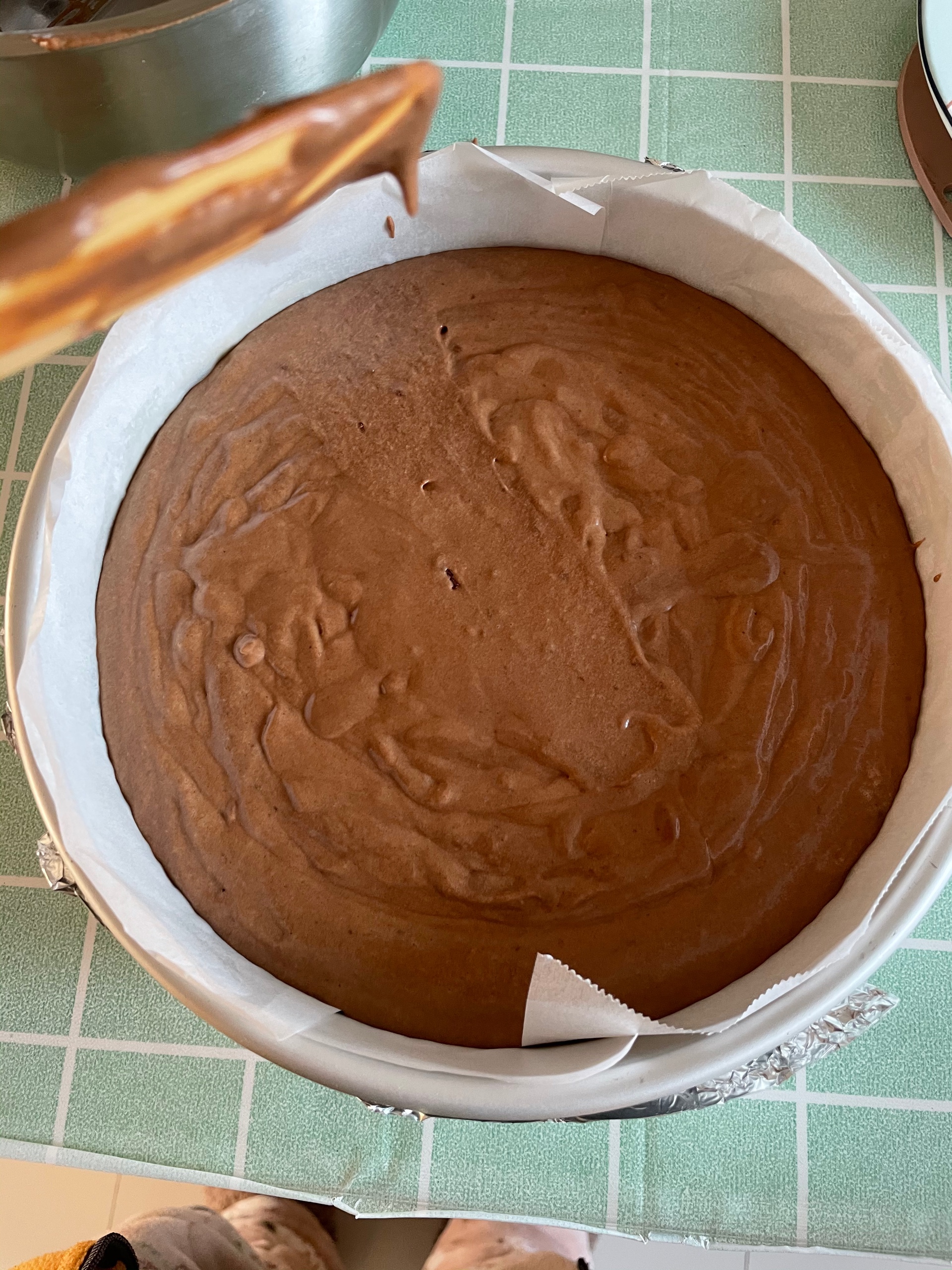 松下蒸烤箱- 巧克力芝士蛋糕 适合新手绝不会失败的方子的做法 步骤23