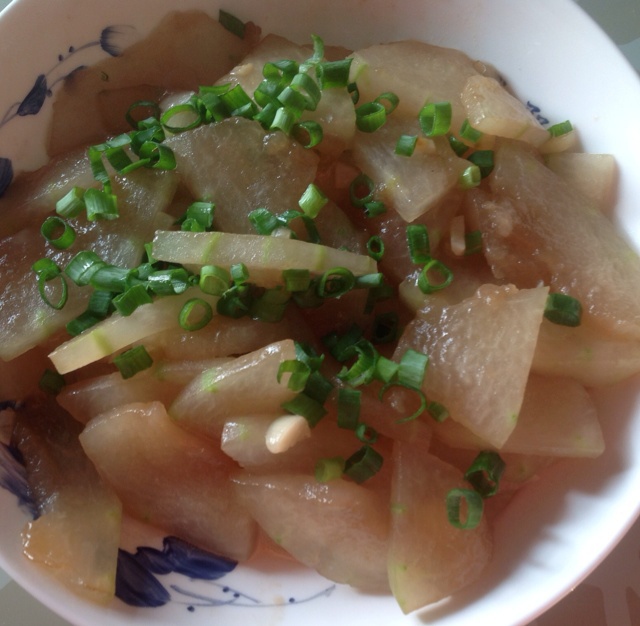 蚝油焖冬瓜