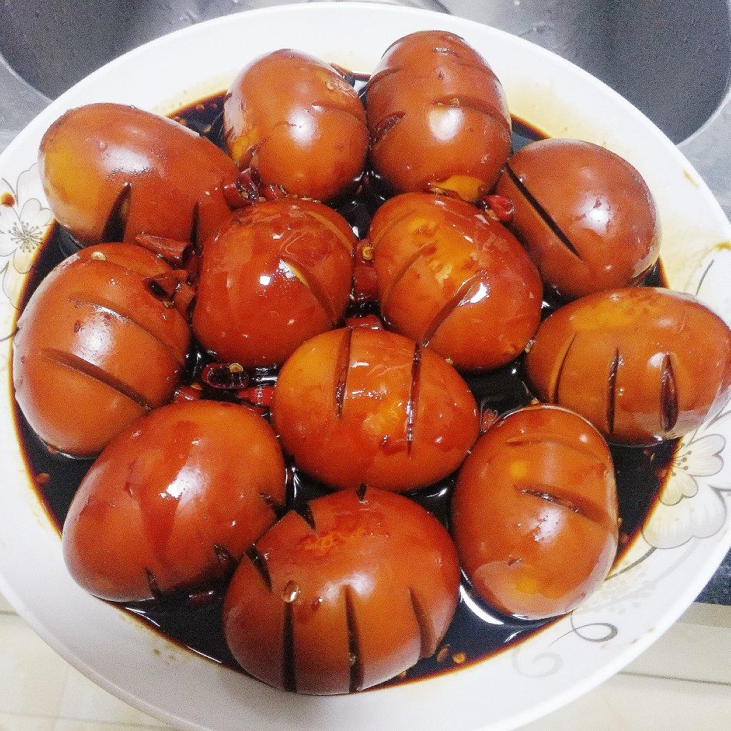 简易版卤鸡翅卤蛋