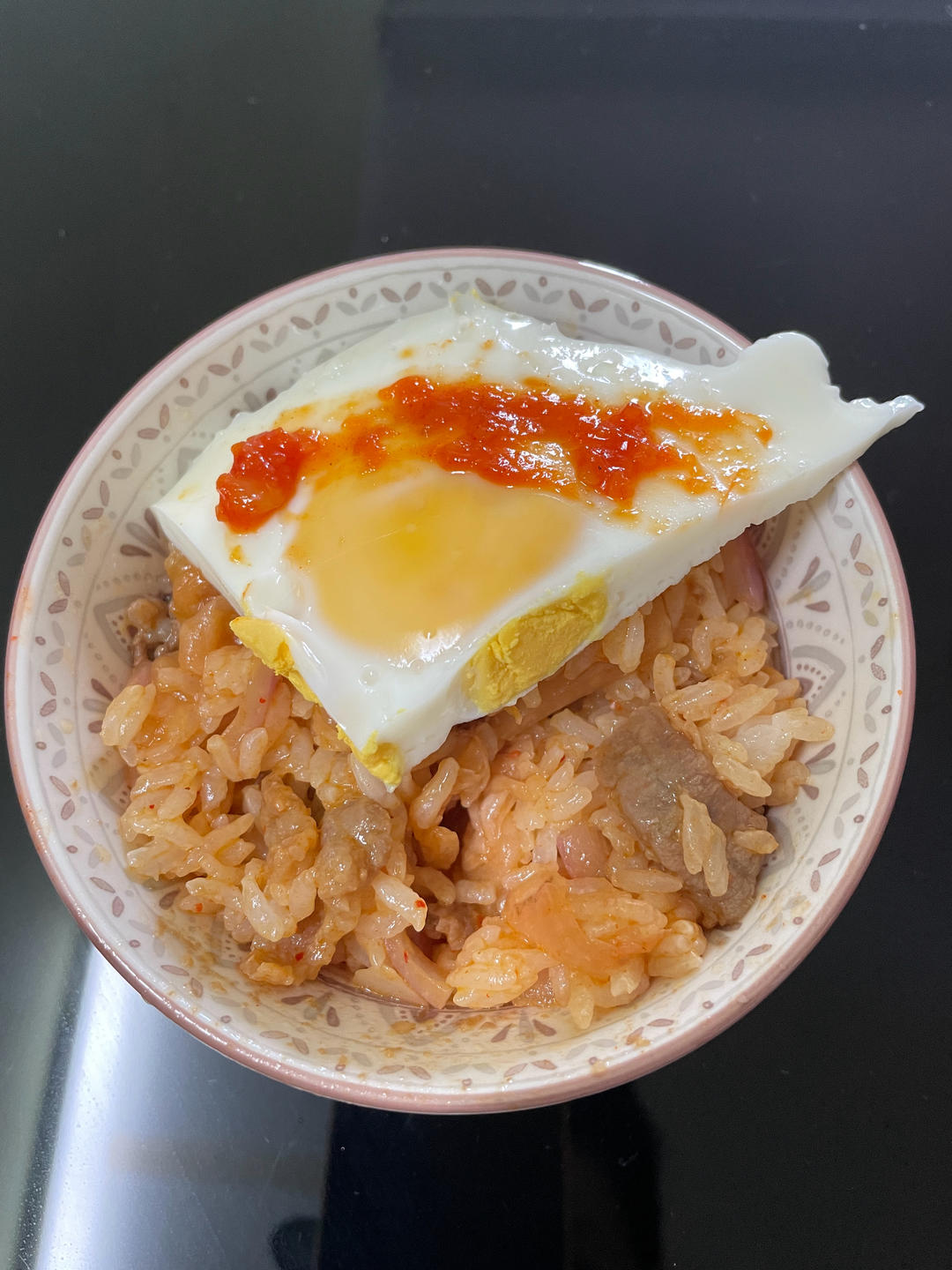 小美菜谱：泡菜猪肉拌饭（肥牛）的做法