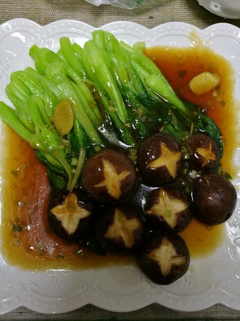 蚝油香菇小油菜