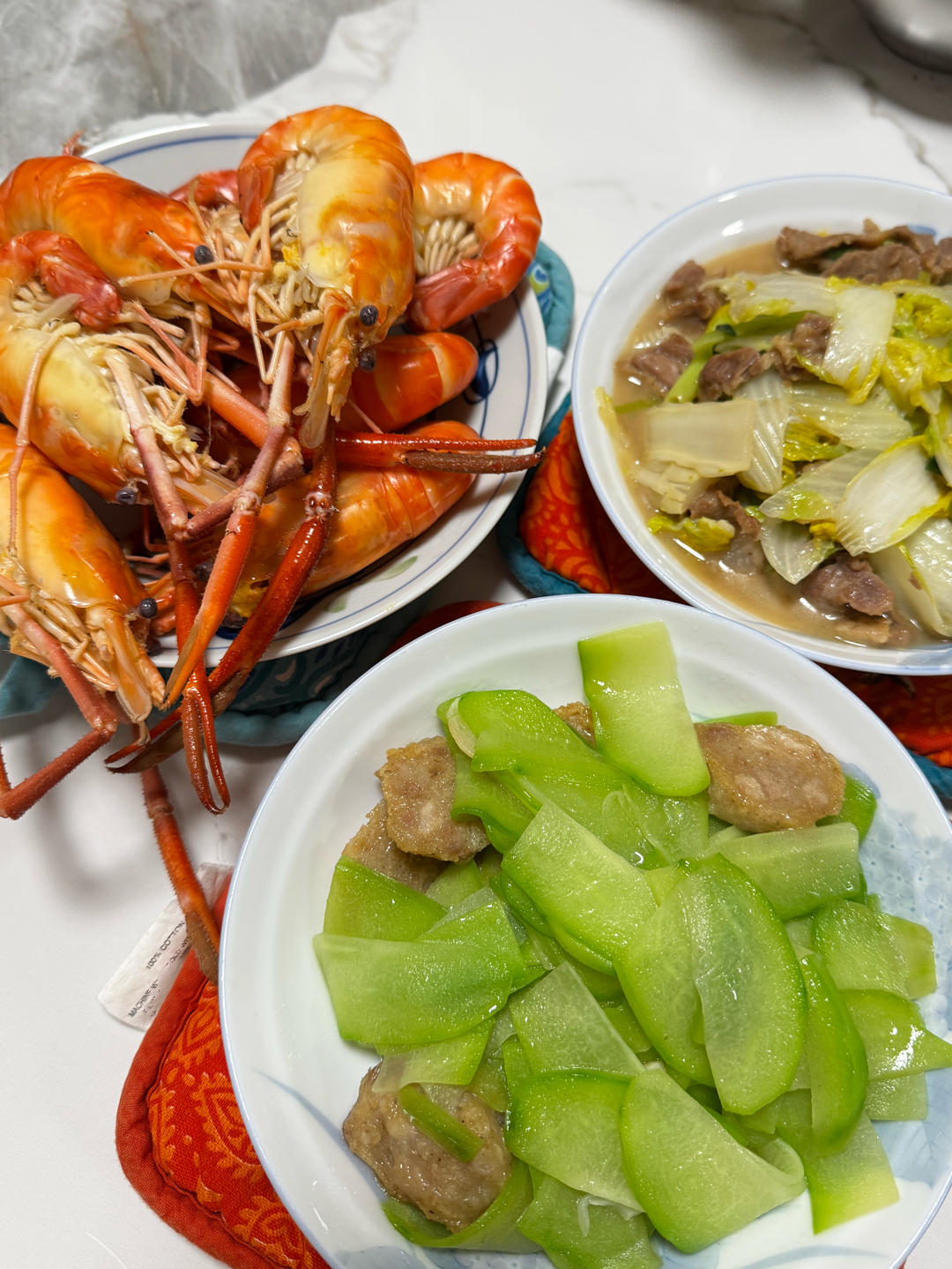 记录自家晚餐（非食谱）