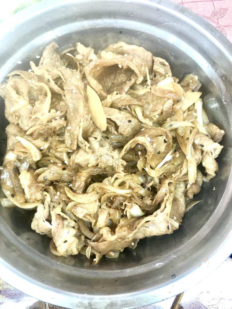 日式炒肥牛——还原快餐店的味道