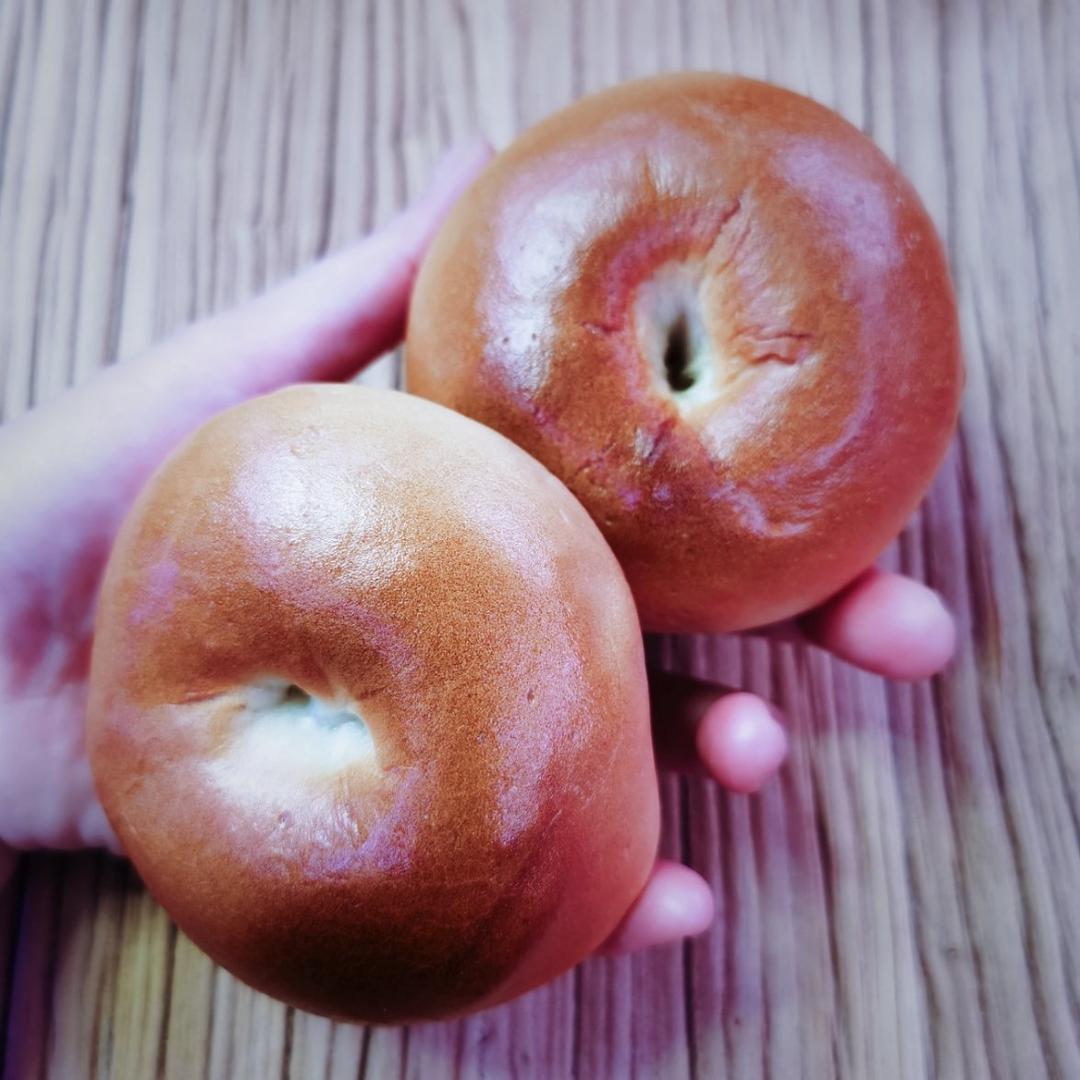 原味贝果🥯/黑芝麻贝果🥯