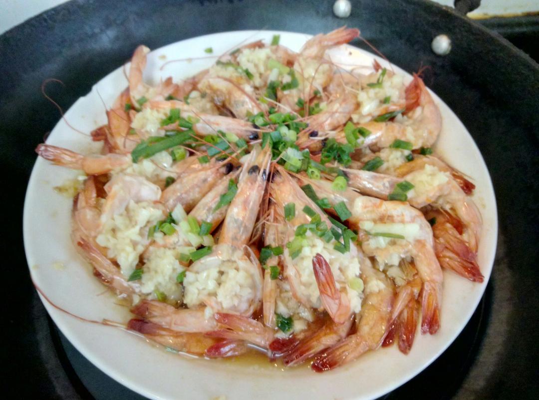 蒜蓉粉丝蒸大虾