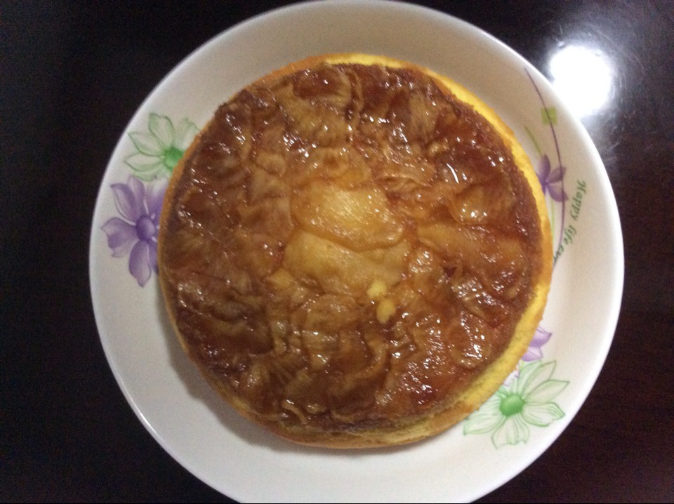 焦糖苹果翻转蛋糕