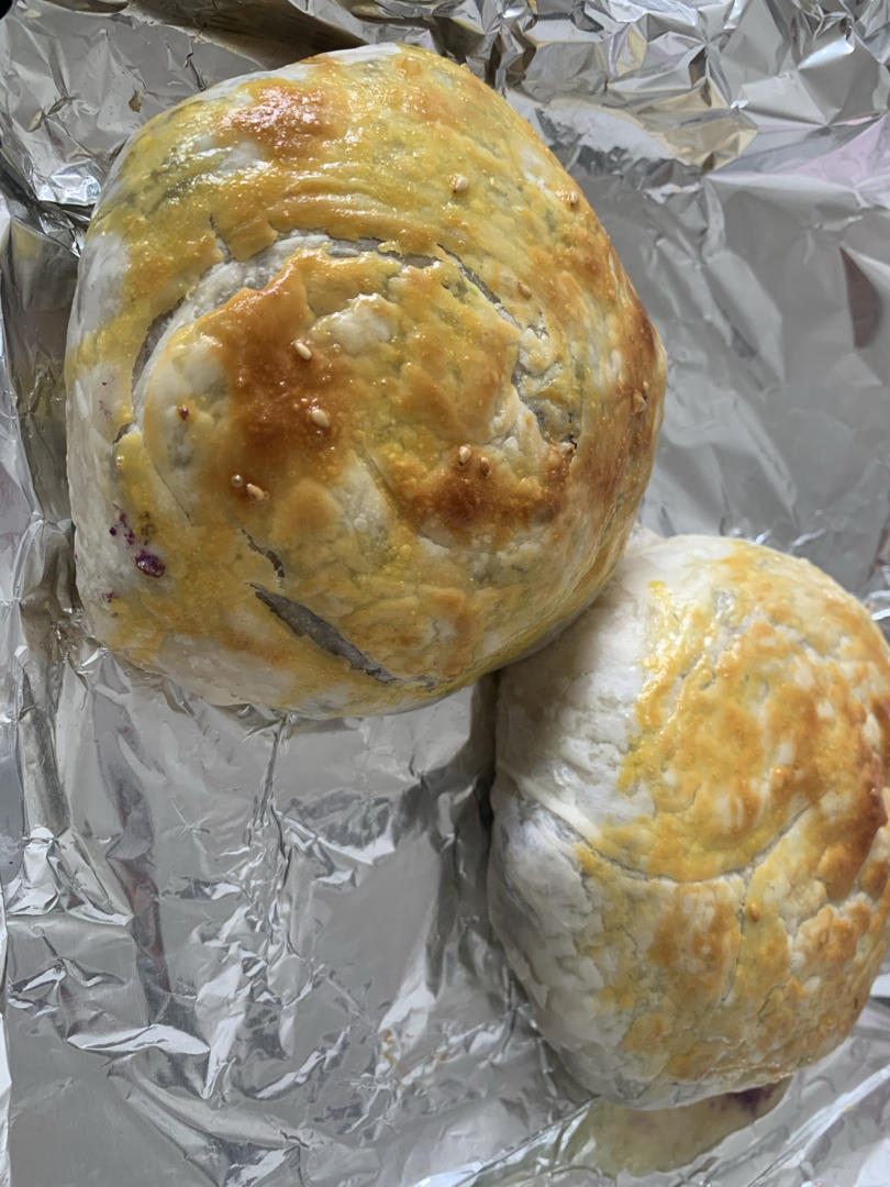 芝士紫薯饼（烤箱版）