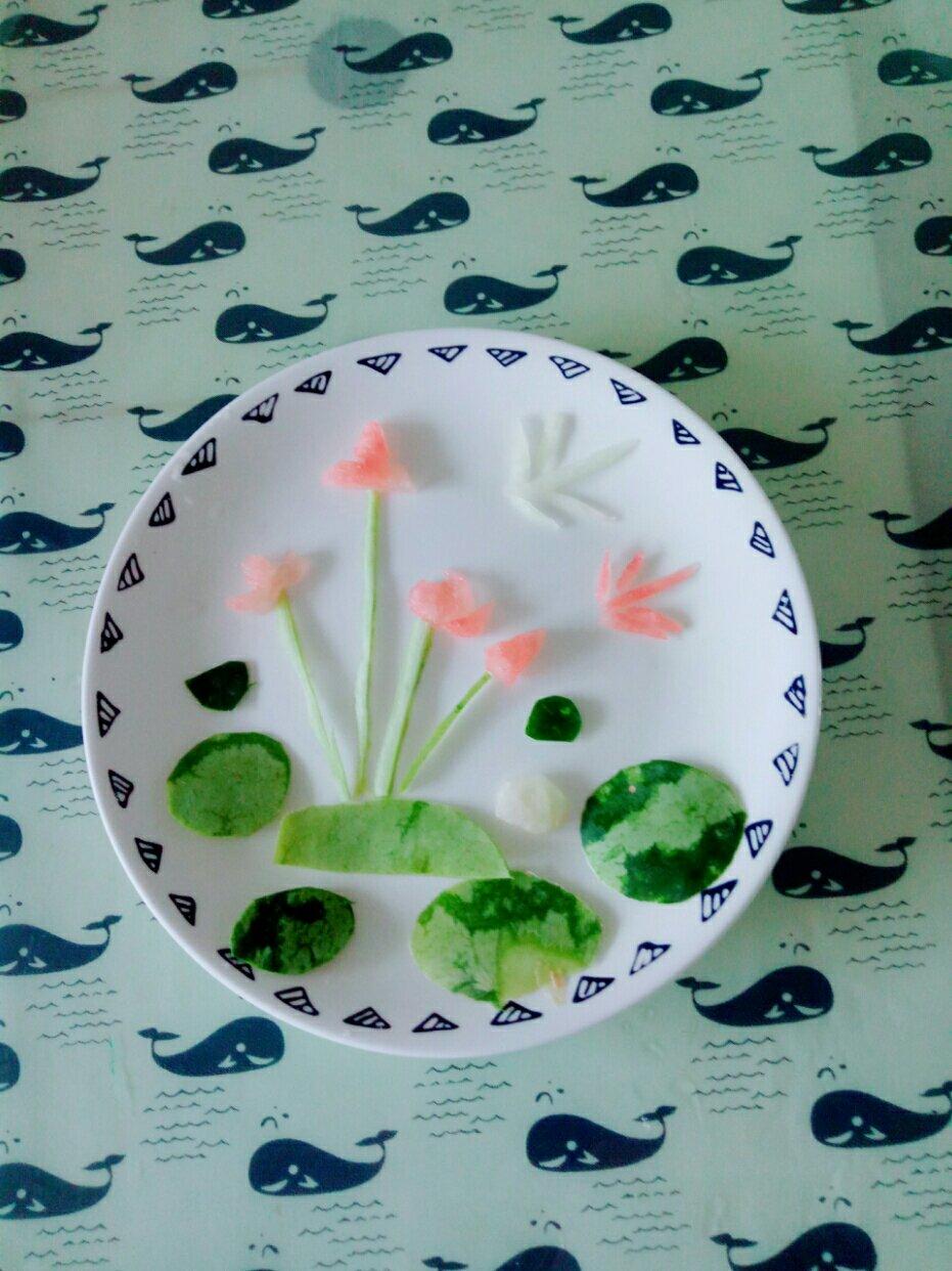 西瓜皮摆盘（我的创意小摆盘）