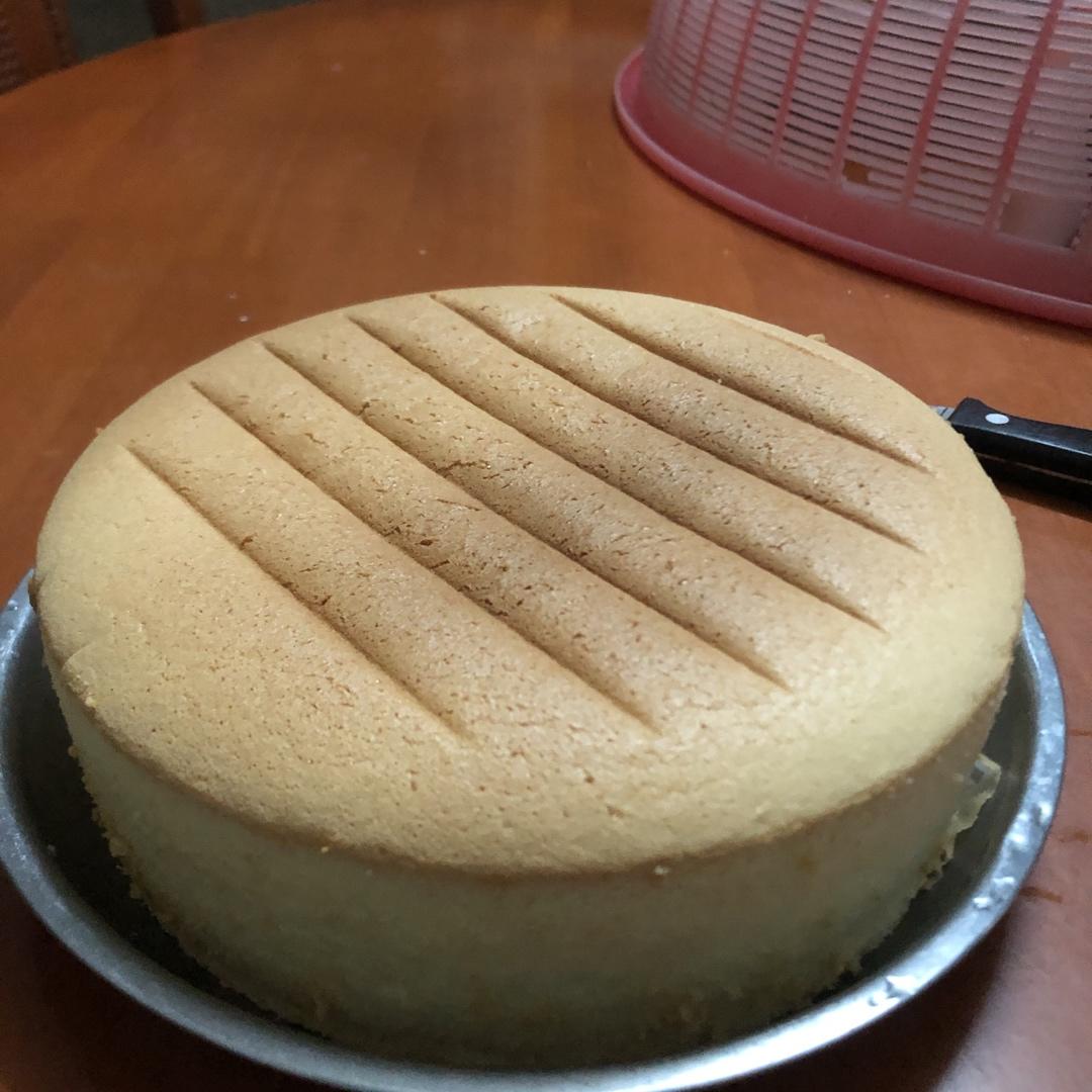 超详细8寸方形戚风蛋糕（三能12英寸正方形硬模）