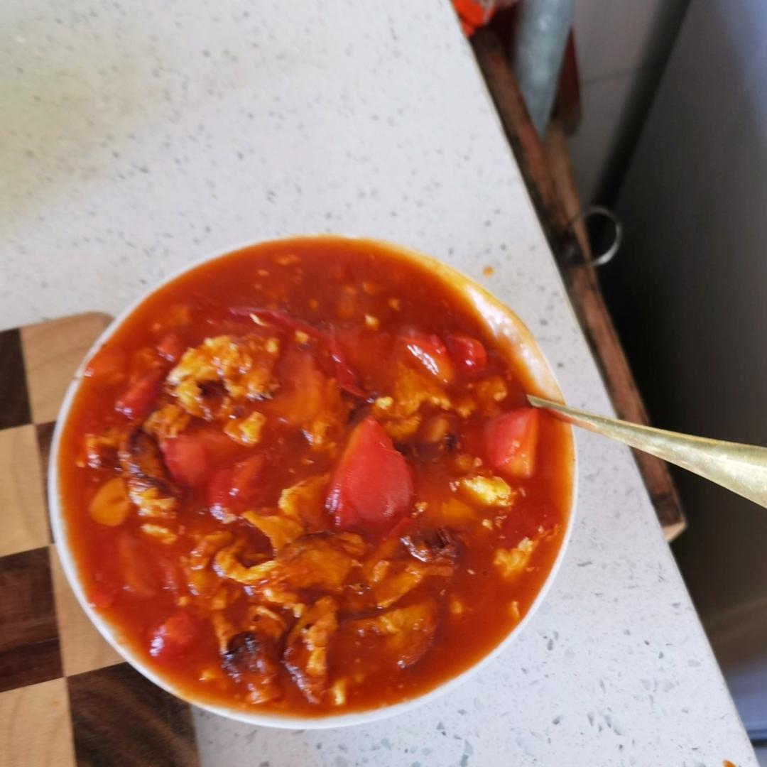 西红柿鸡蛋鸡蛋打卤面