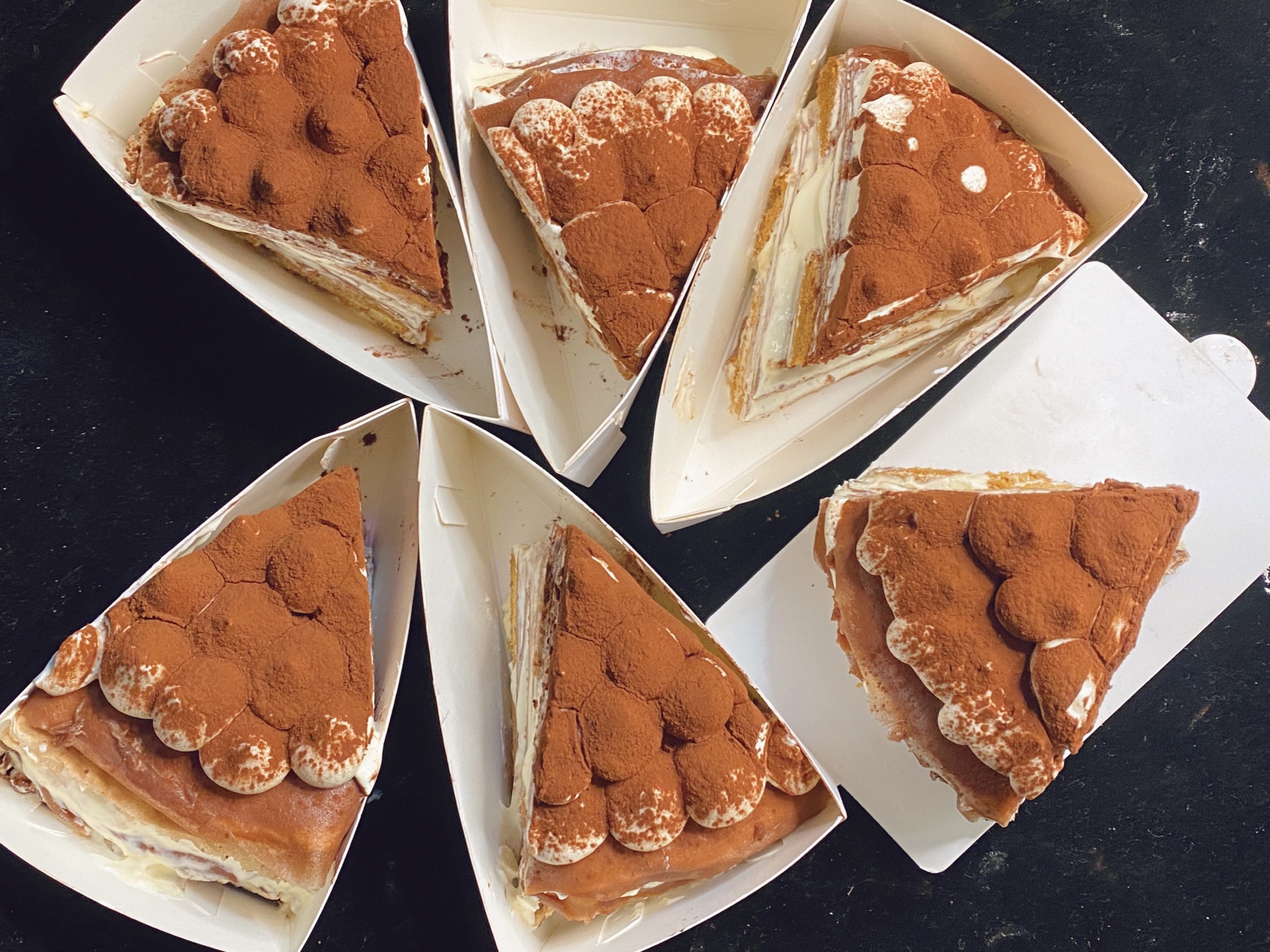 提拉米苏千层蛋糕                      超薄法式千层🍰的做法 步骤14