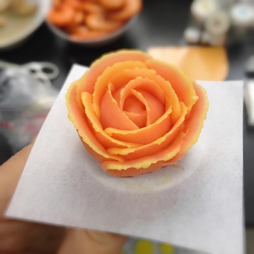 豆沙裱花之三色堇