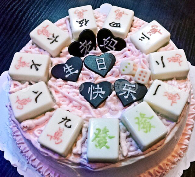 麻将巧克力