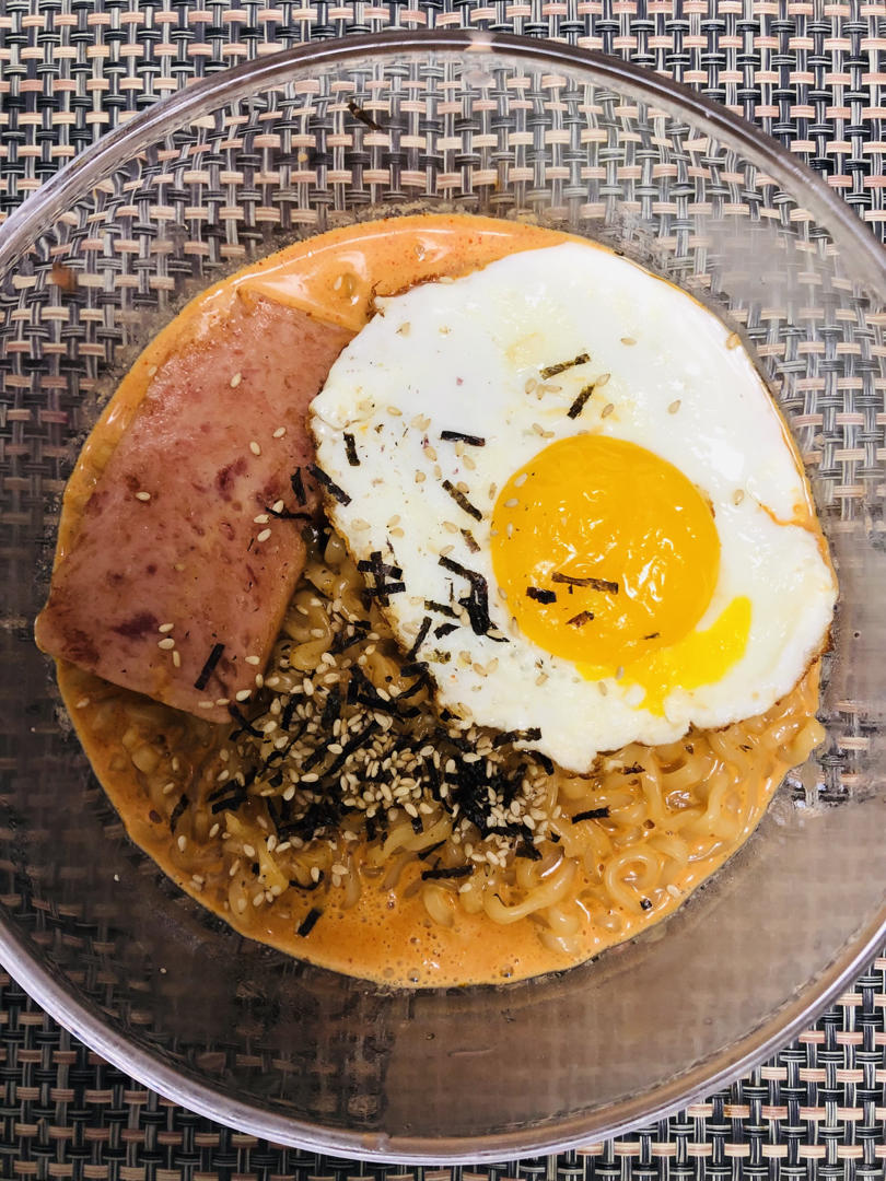 筱乐278做的网红芝士牛奶火鸡面浓香四溢巨好吃