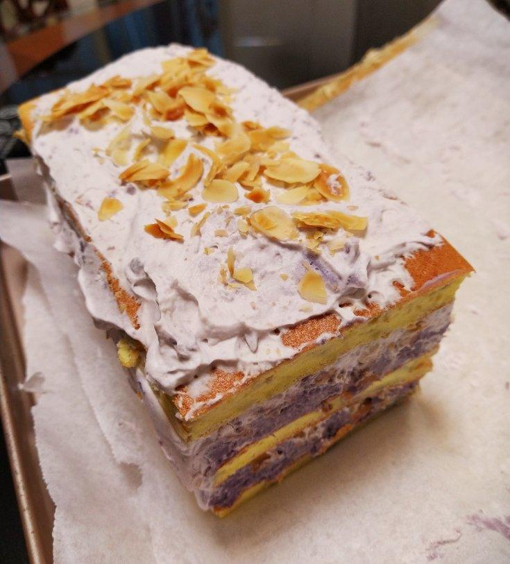 仿台湾不二家的真芋头蛋糕（Taro cake）
