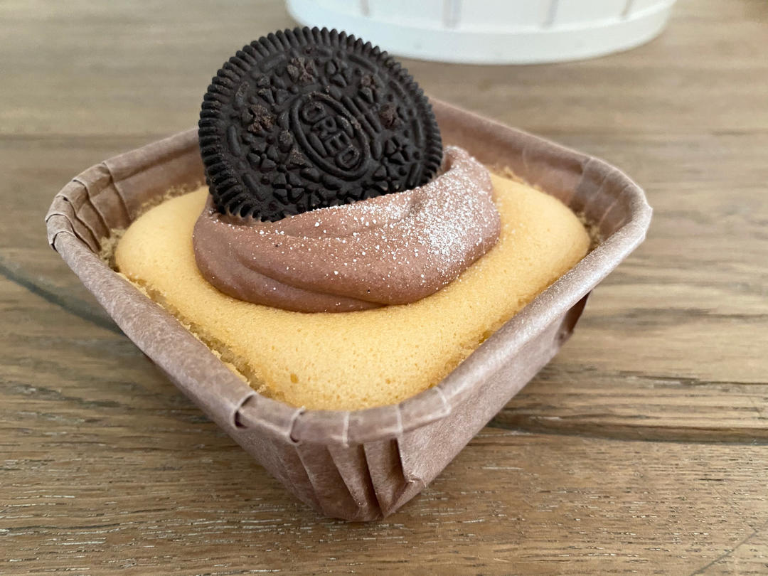🍫甘纳许流心北海道戚风杯