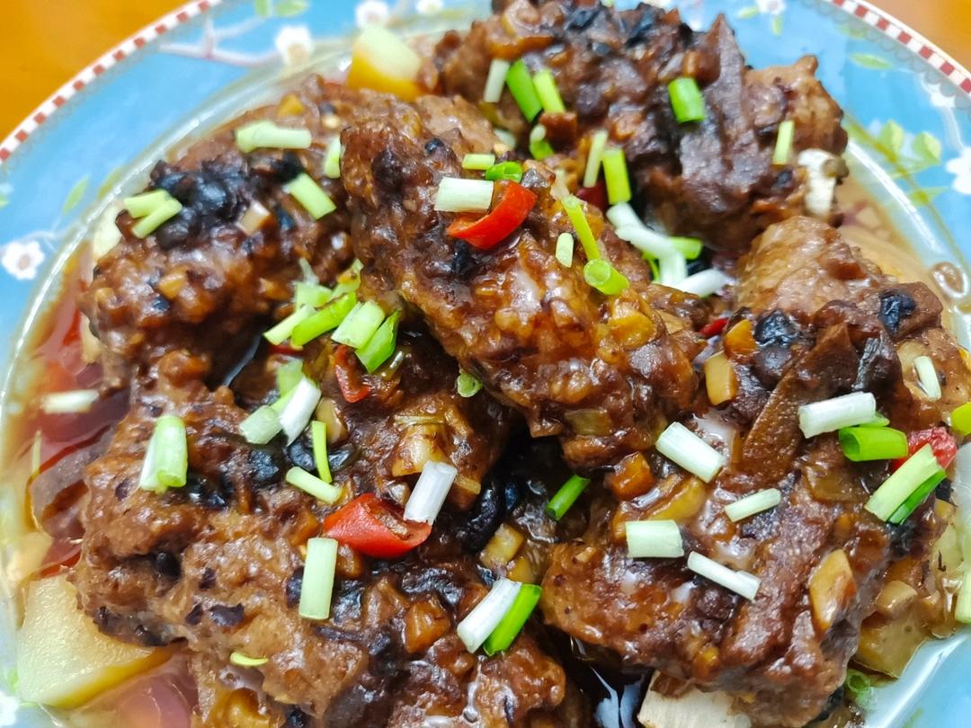 家常菜～豉汁蒸排骨