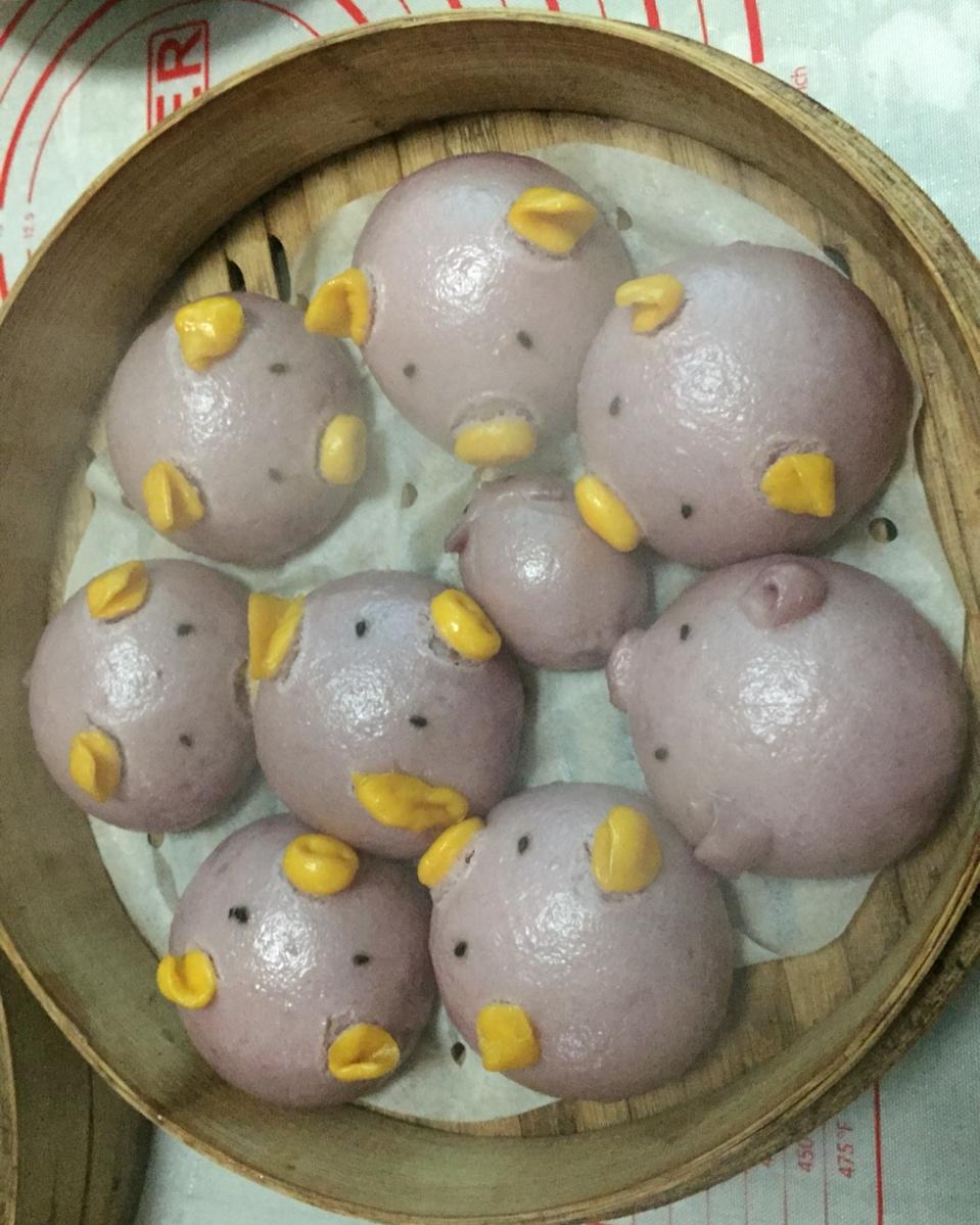 葱卷、馒头和包子的做法（借鉴后摸索出来的）