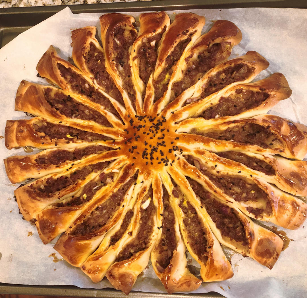 在家也能做的迪拜太阳饼