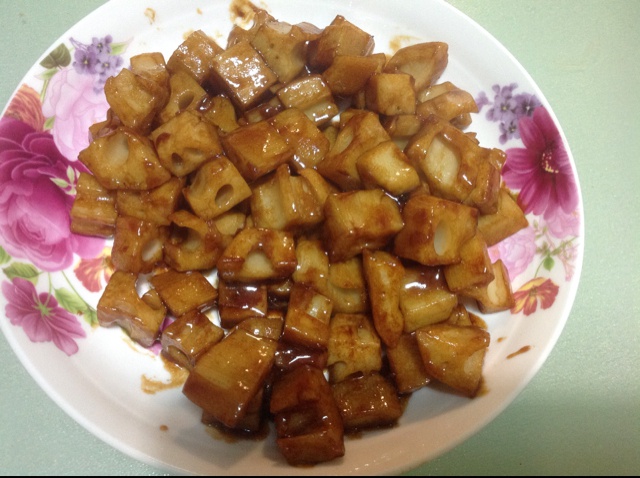 糖醋藕丁