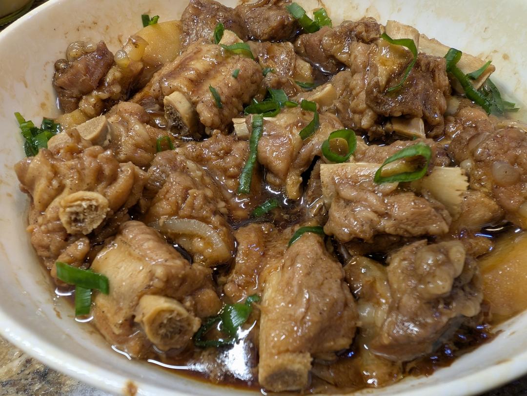 一口爆汁‼️油豆腐蒸排骨