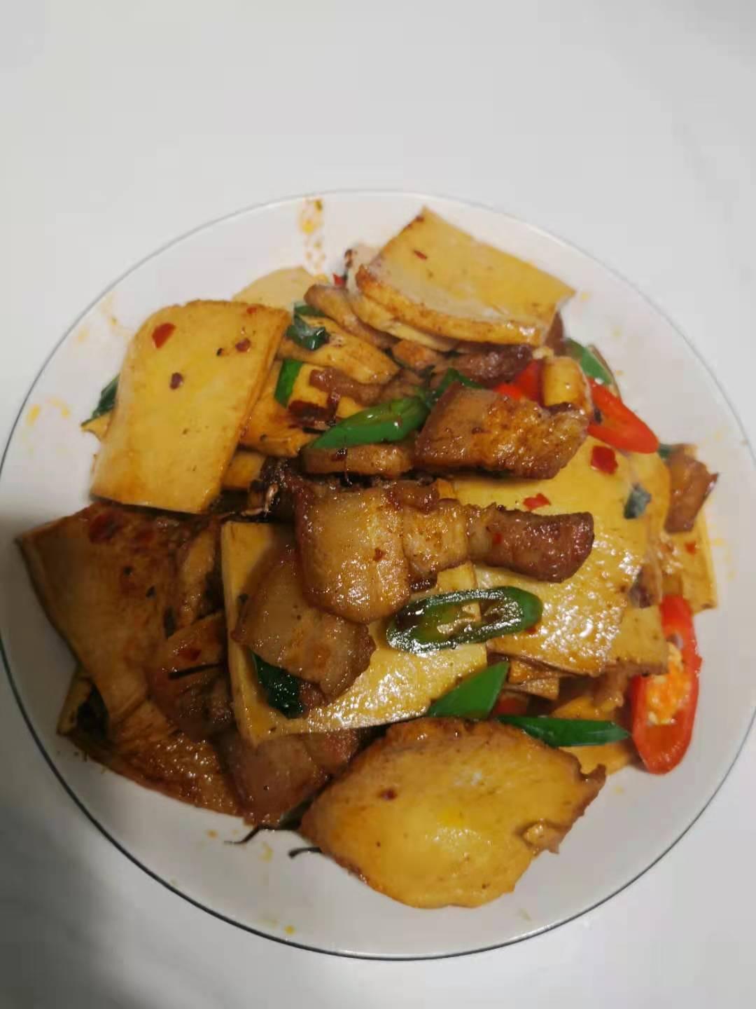 干锅千页豆腐