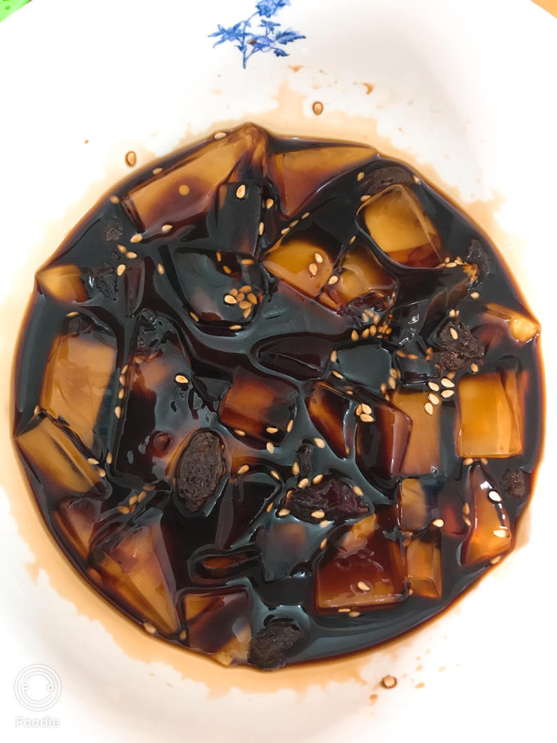 超好吃的红糖冰粉