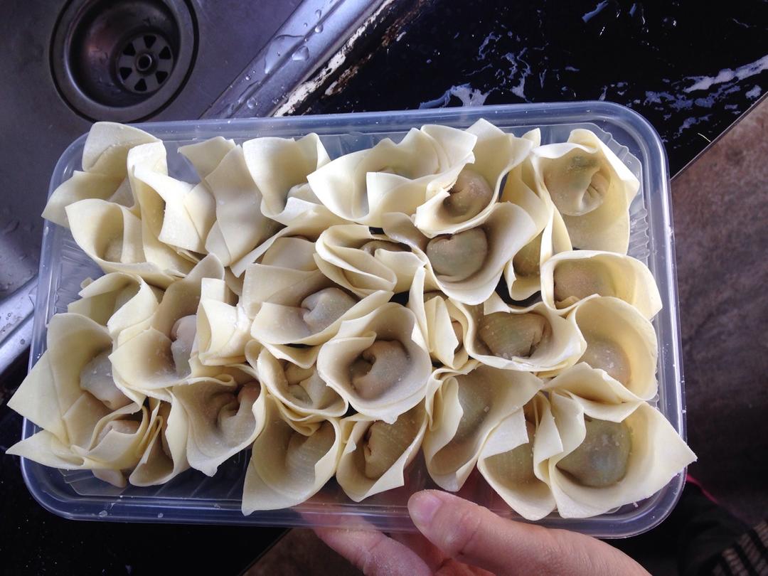 馄饨的包法（简单易学不跑馅儿）