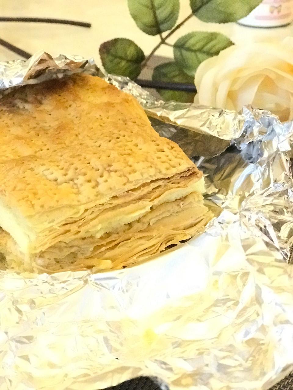 【君之】拿破仑酥（含千层酥皮、蛋糕片、奶油霜详细做法）