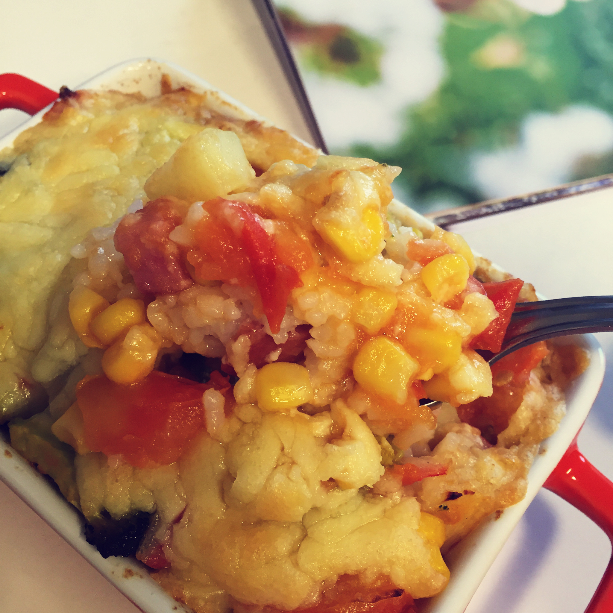 番茄鸡肉浓情焗饭【两人份】