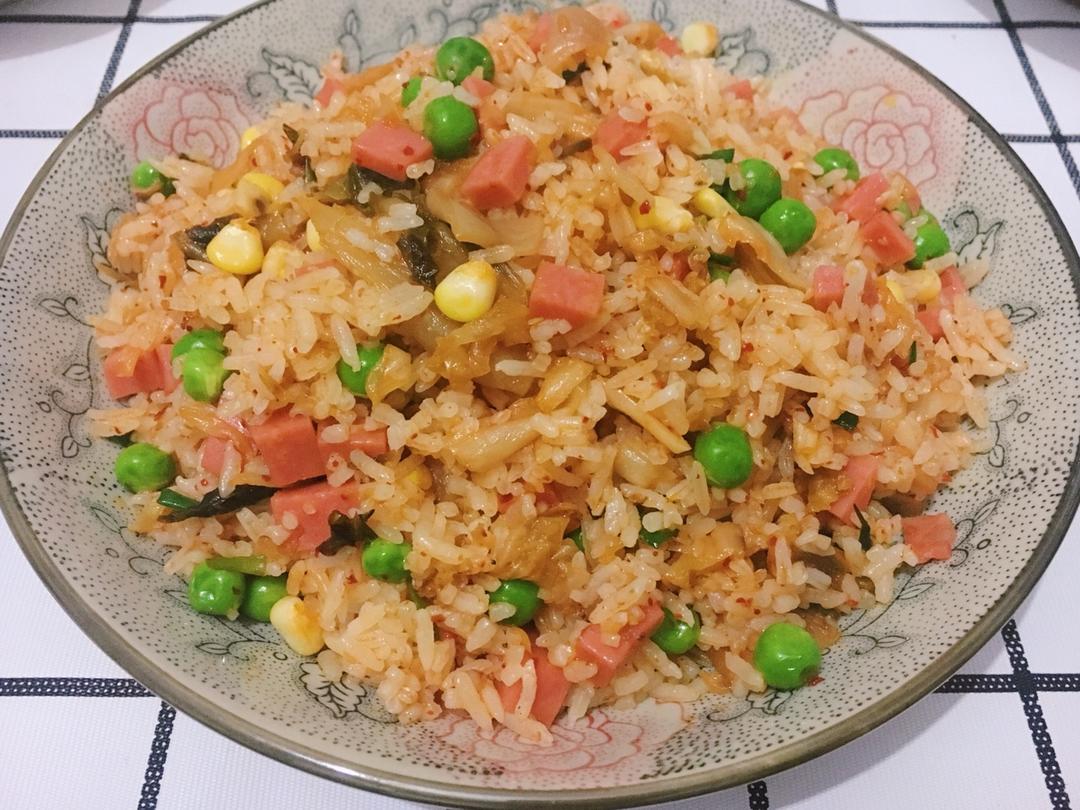 辣白菜炒饭