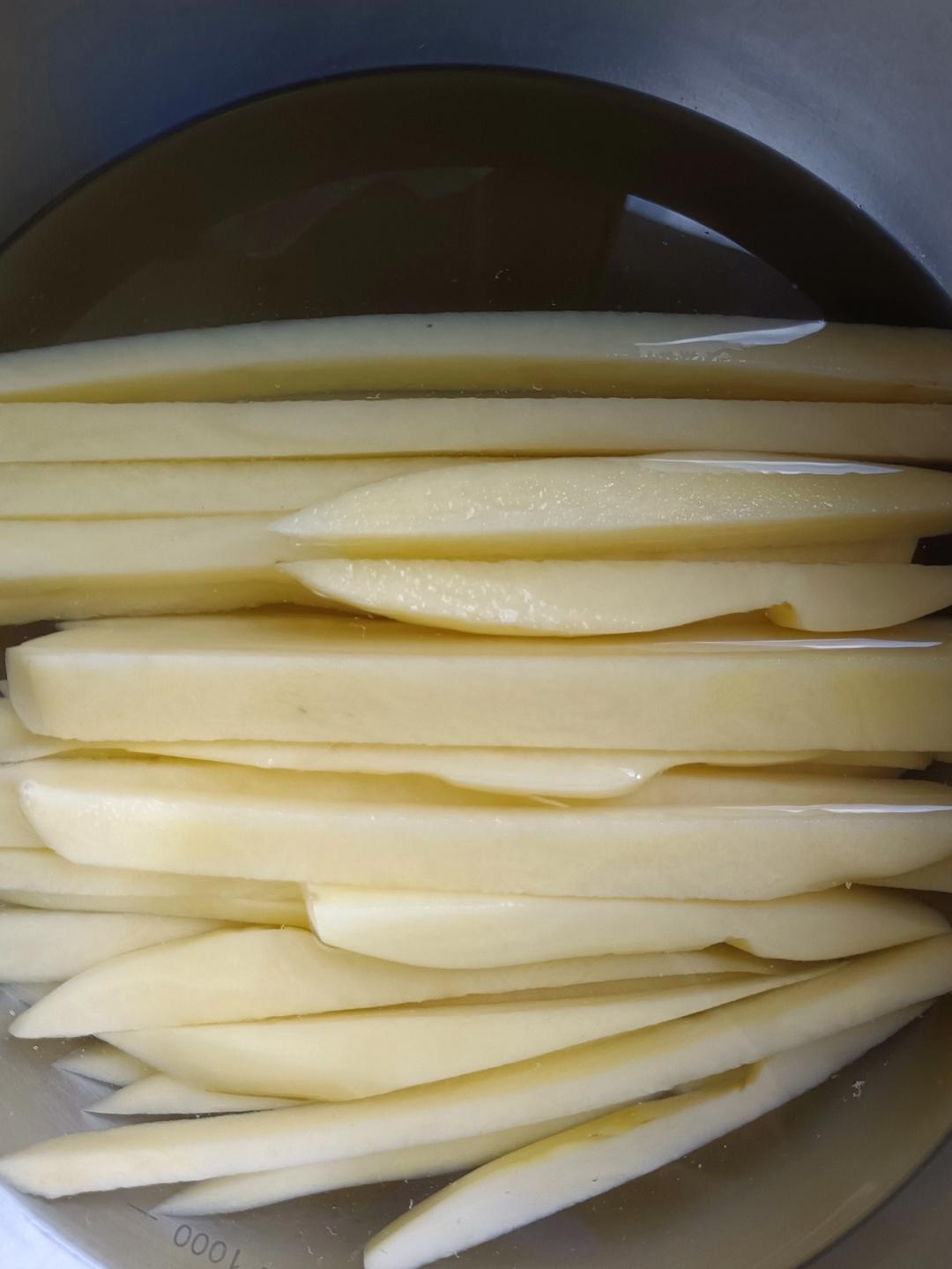 失败无数次终于成功了的炸薯条（空气炸锅）