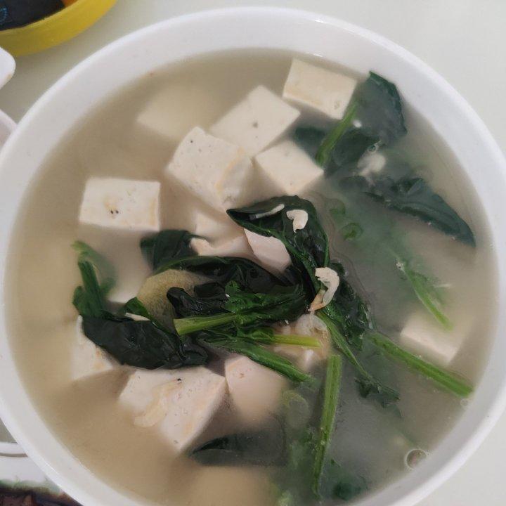 菠菜豆腐汤