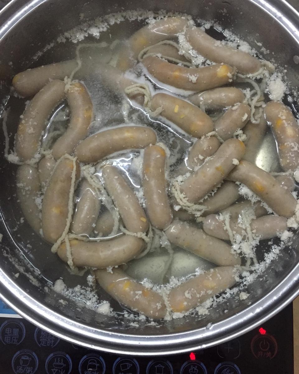 脆皮肠、烤肠、QQ肠、玉米肠