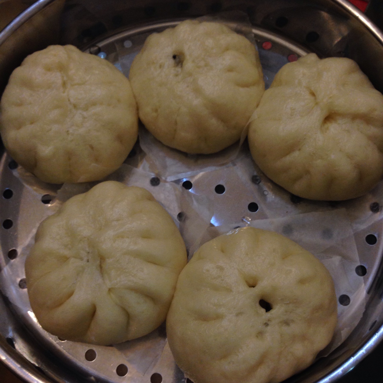 一小时快速吃上热腾包子（包括准备馅的时间）