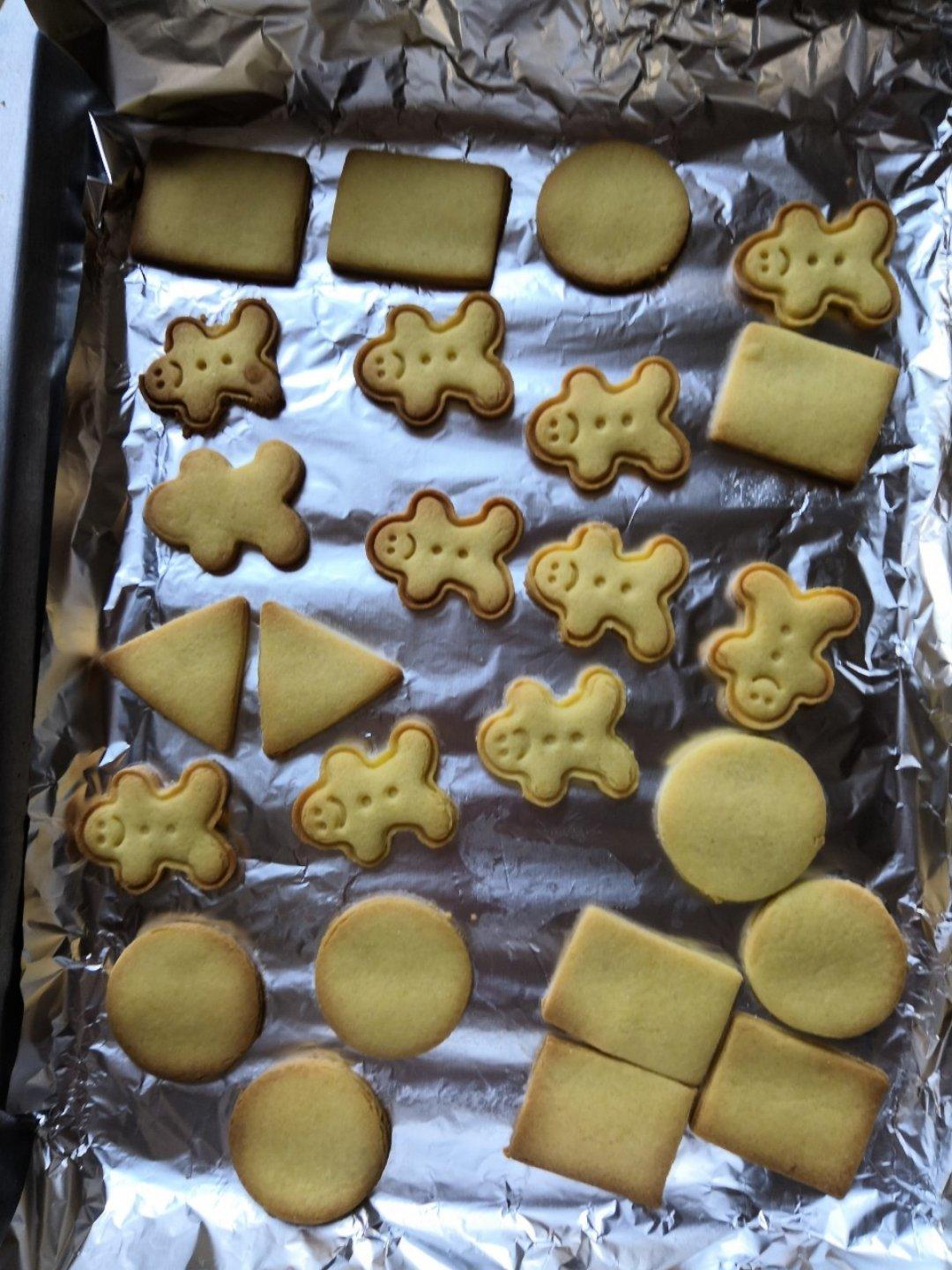 天殊图图小淘气做的省时又省力的糖霜饼干底