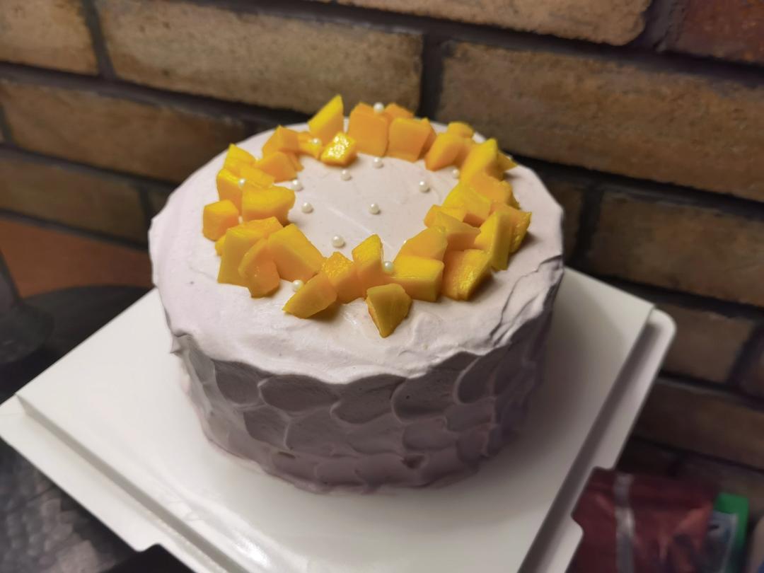 复刻❗️喜茶家～芋泥爆浆蛋糕