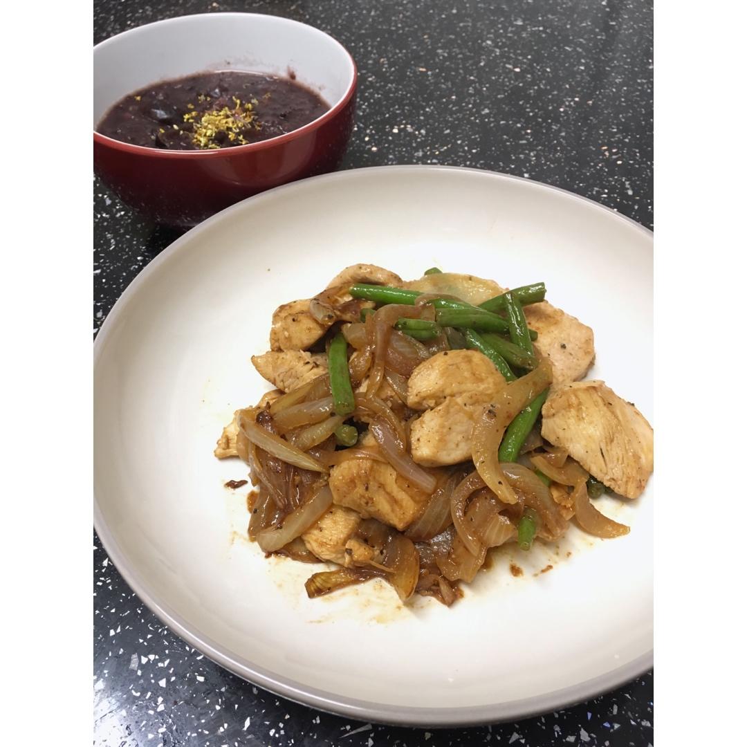 蚝油煎鸡胸肉（真的只要腌了就炒鸡嫩！（新增微波式