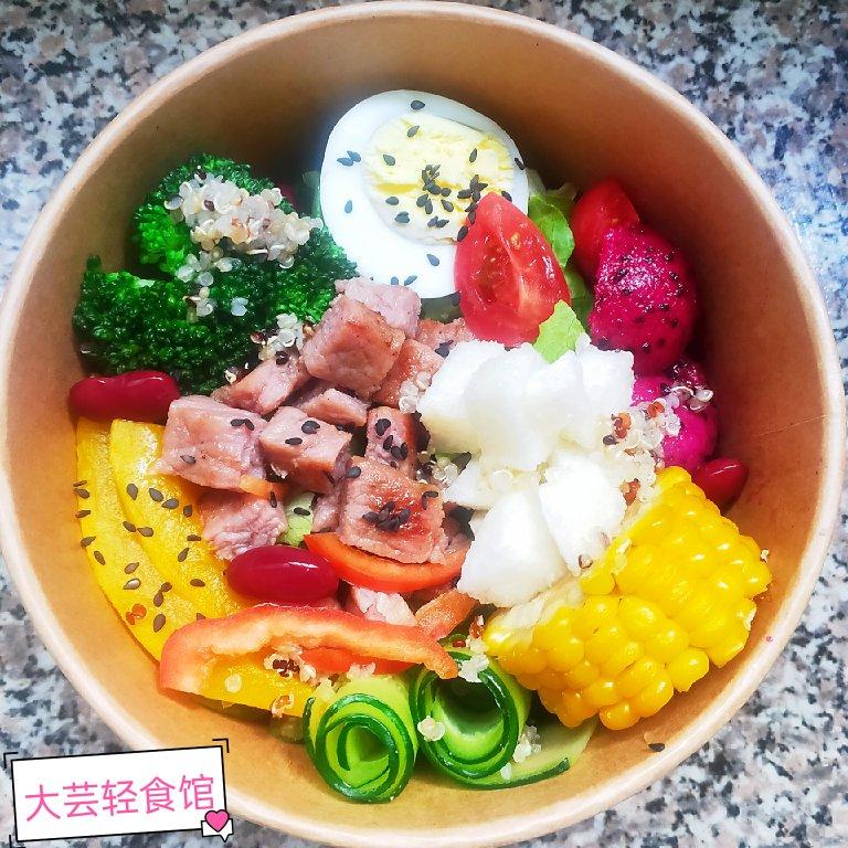 食课studio轻食沙拉食谱分享：漫漫轻伴沙拉