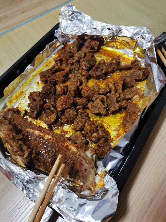 烤羊肉串
（烤箱版）