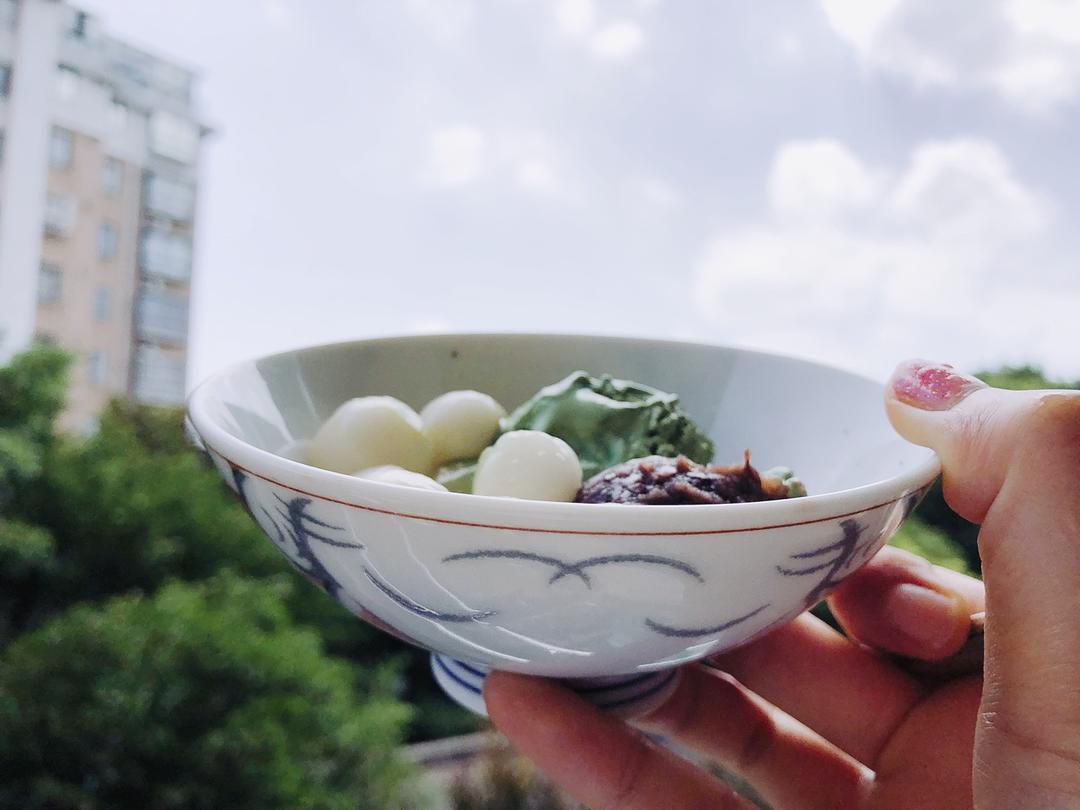 【众里寻他千百度】小圆子配蜜红豆抹茶软雪糕